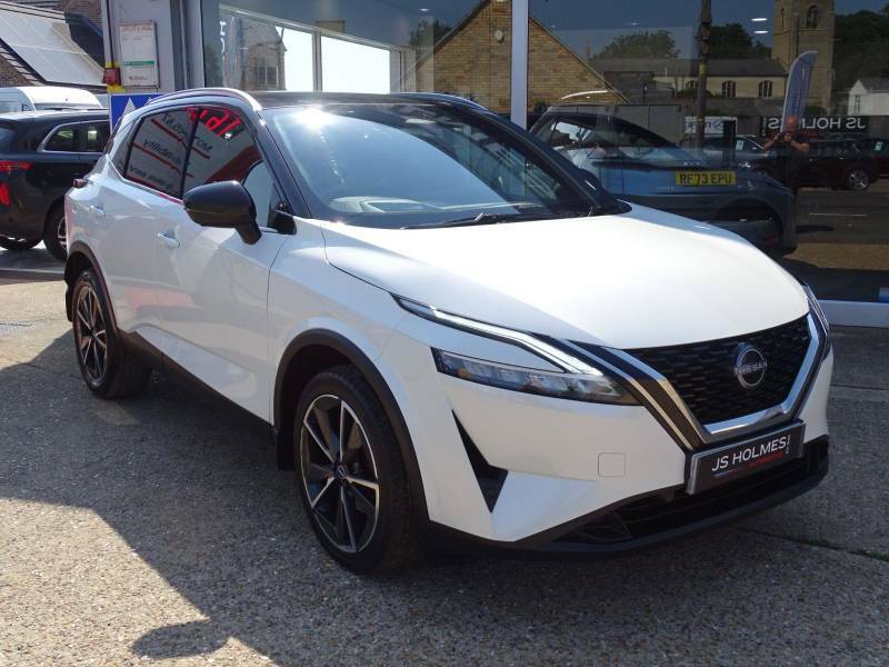 Nissan Qashqai 1.3 Dig-t Mh 158 Tekna Xtronic - 2023 23 YJ23MRE White #6