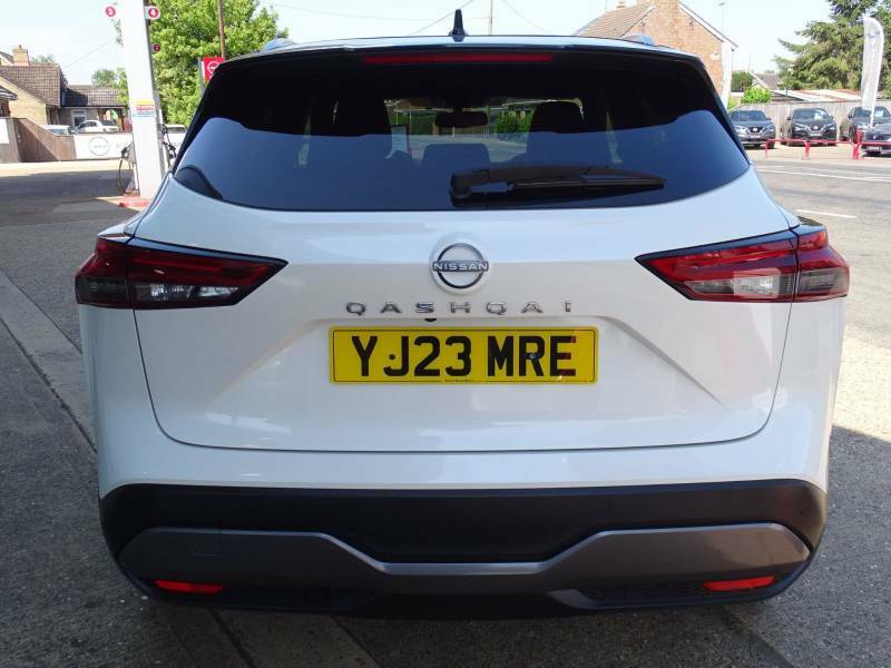 Nissan Qashqai 1.3 Dig-t Mh 158 Tekna Xtronic - 2023 23 YJ23MRE White #4