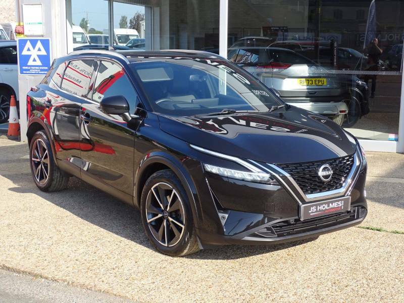 Nissan Qashqai 1.3 Dig-t Mh 158 Tekna Xtronic - 2022 72 OY72NDK Black #5