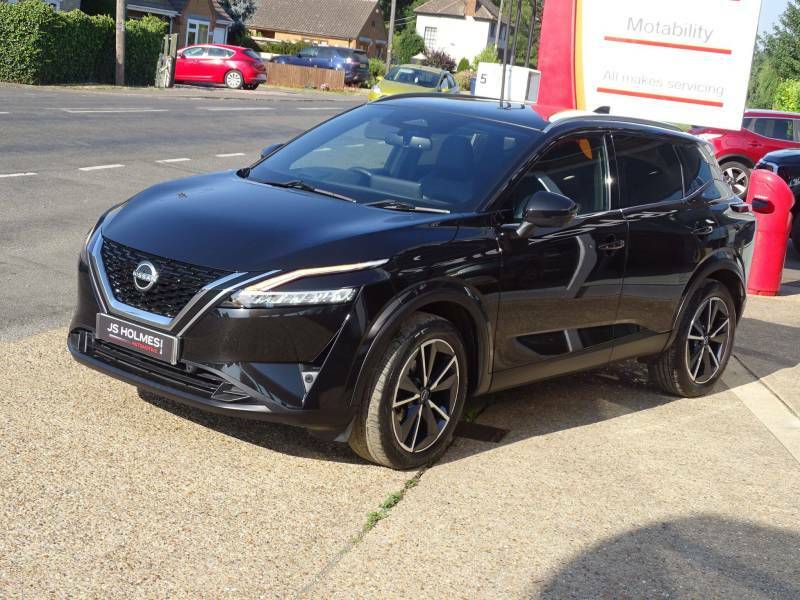 Nissan Qashqai 1.3 Dig-t Mh 158 Tekna Xtronic - 2022 72 OY72NDK Black #3