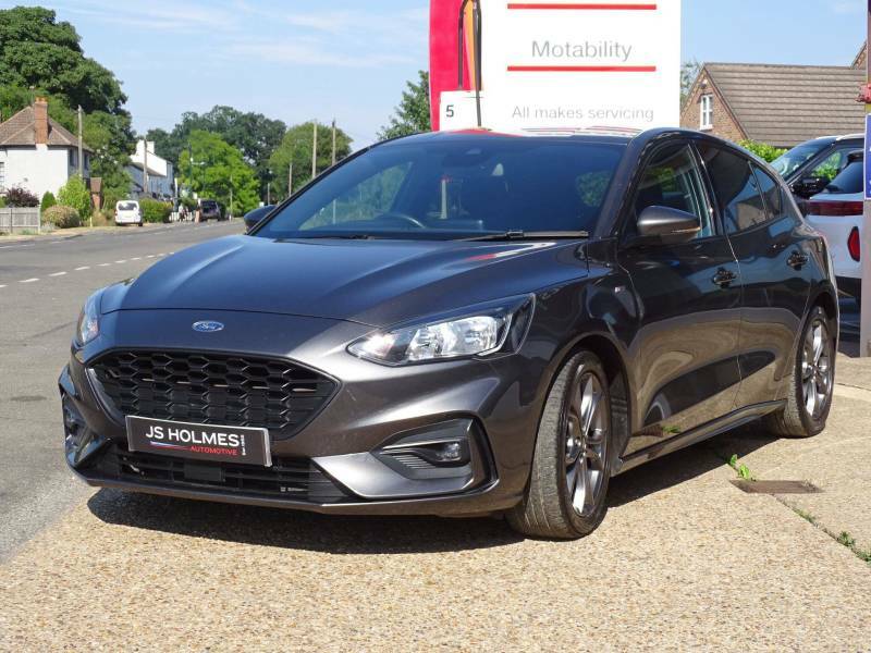 Ford Focus 1.5 Ecoboost 150 St-line - 2018 68 VK68WYP Grey #3