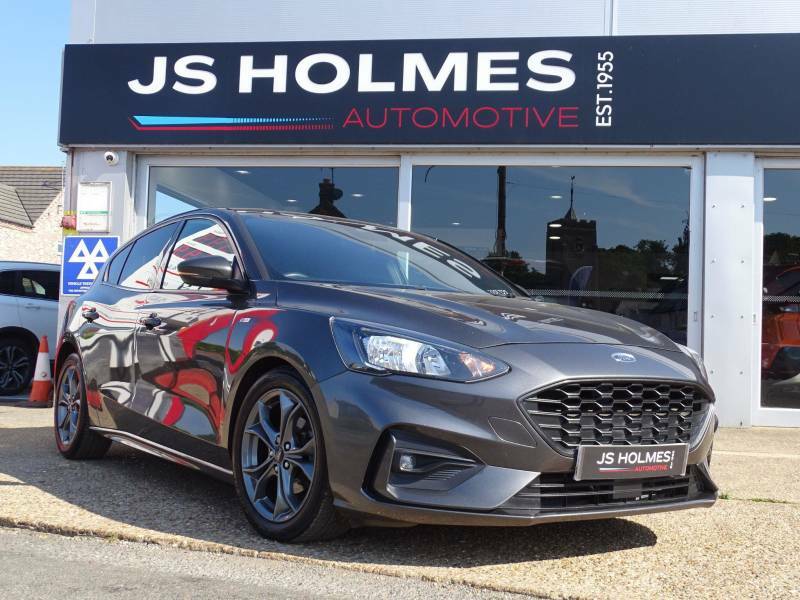 Ford Focus 1.5 Ecoboost 150 St-line - 2018 68 VK68WYP Grey #6