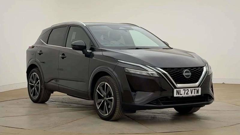 Nissan Qashqai 1.3 Dig-t Mh 158 Tekna Xtronic Black