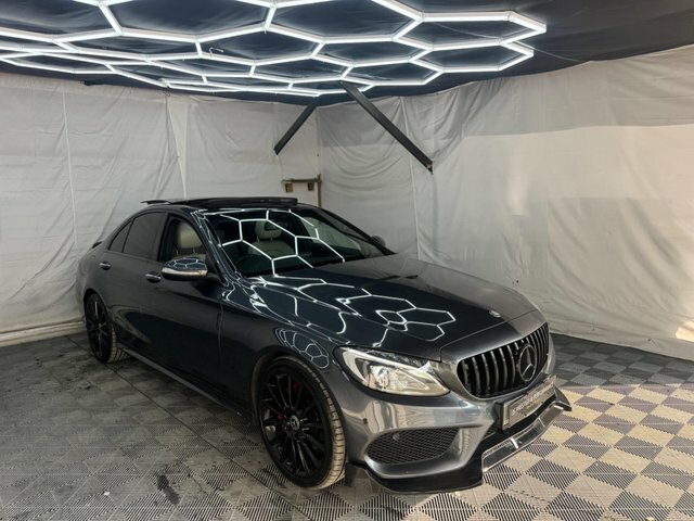 Mercedes-Benz C Class 2.1 C220d Amg Line Premium Saloon 7G- Grey