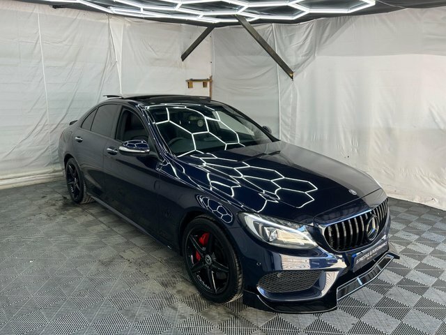 Mercedes-Benz C Class 2.1 C250d Amg Line Premium Plus Saloon Diese Blue