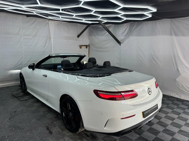 Mercedes-Benz E Class 2.0 E220d Amg Line Premium Cabriolet G-tronic E YN67XGW Black #4