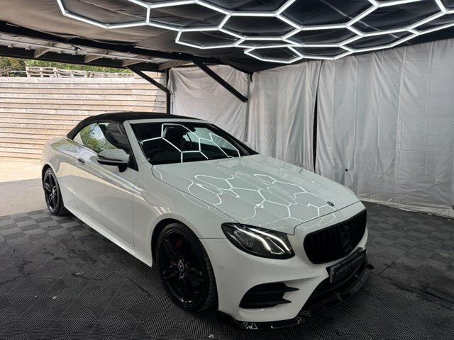 Mercedes-Benz E Class 2.0 E220d Amg Line Premium Cabriolet G-tronic E YN67XGW Black #6