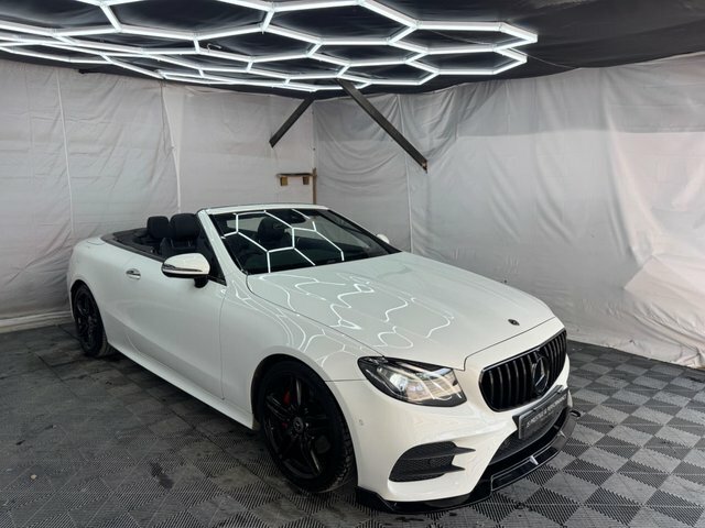 Mercedes-Benz E Class 2.0 E220d Amg Line Premium Cabriolet G-tronic E Black