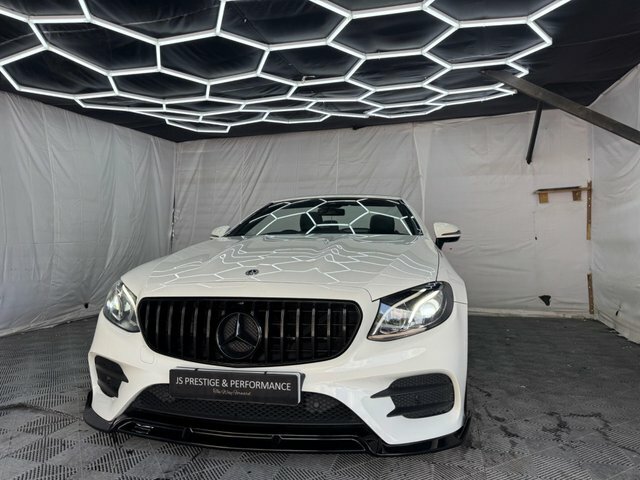 Mercedes-Benz E Class 2.0 E220d Amg Line Premium Cabriolet G-tronic E YN67XGW Black #3