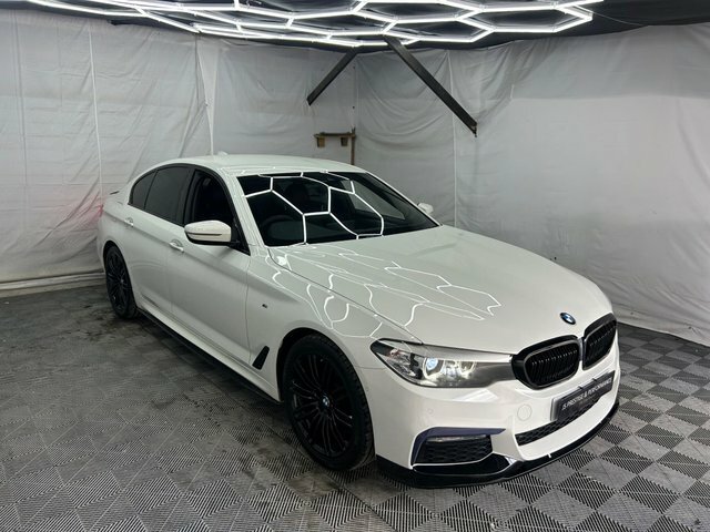 BMW 5 Series 2.0 520D M Sport Euro 6 S S White