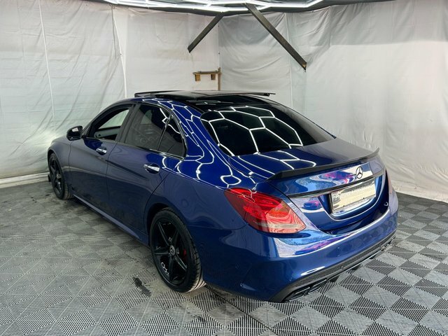 Mercedes-Benz C Class 2.1 C220d Amg Line Premium 7G-tronic Euro 6 S KU66WPK Blue #4
