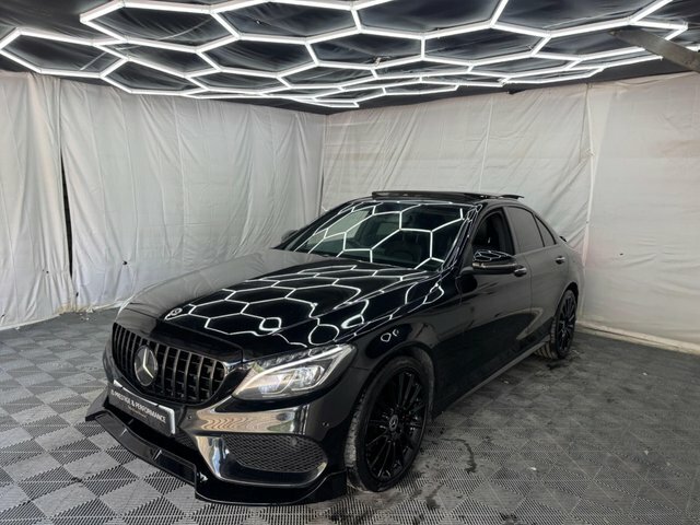 Mercedes-Benz C Class 2.1 C220d Amg Line Premium G-tronic 4Matic Euro EO18ODN Black #3