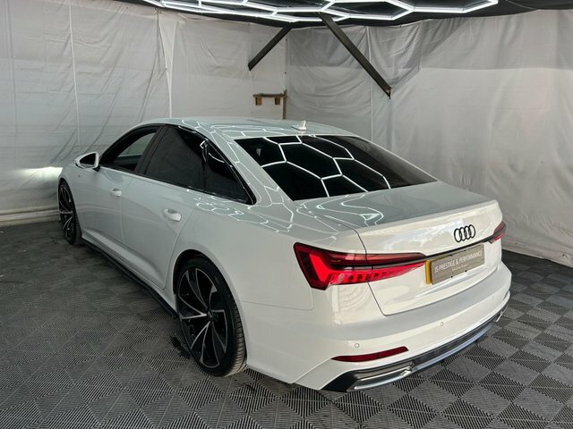 Audi A6 Saloon 2.0 Tdi 40 S Line S Tronic Euro 6 S S White #4