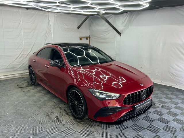 Mercedes-Benz CLA Class 2.0 Cla220d Amg Line Premium Plus Coupe 8G-dct E KW73RNV Red