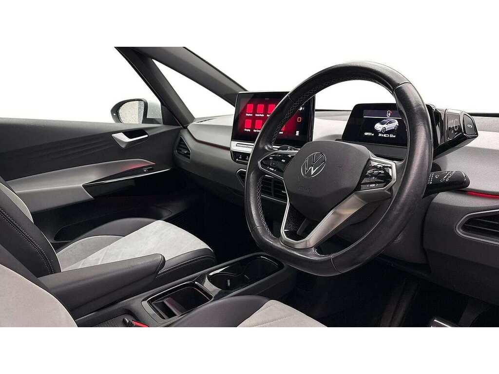 Volkswagen ID.3 Pro Performance 58Kwh Family Hatchback Electri White #6