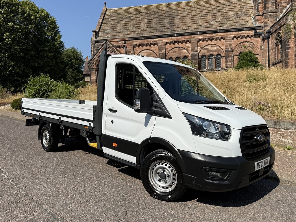 Ford Transit Custom 2.0 350 Ecoblue Hd Leader Chassis Cab M White