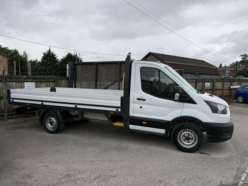 Ford Transit Custom 2.0 350 Ecoblue Hd Leader Chassis Cab M BT21WGN White