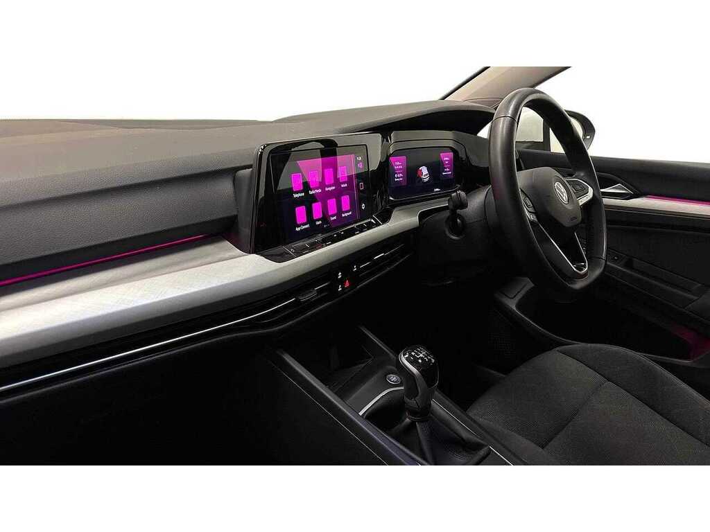 Volkswagen Golf 1.0 Tsi Life Hatchback Euro 6 S GF22YFV White #2