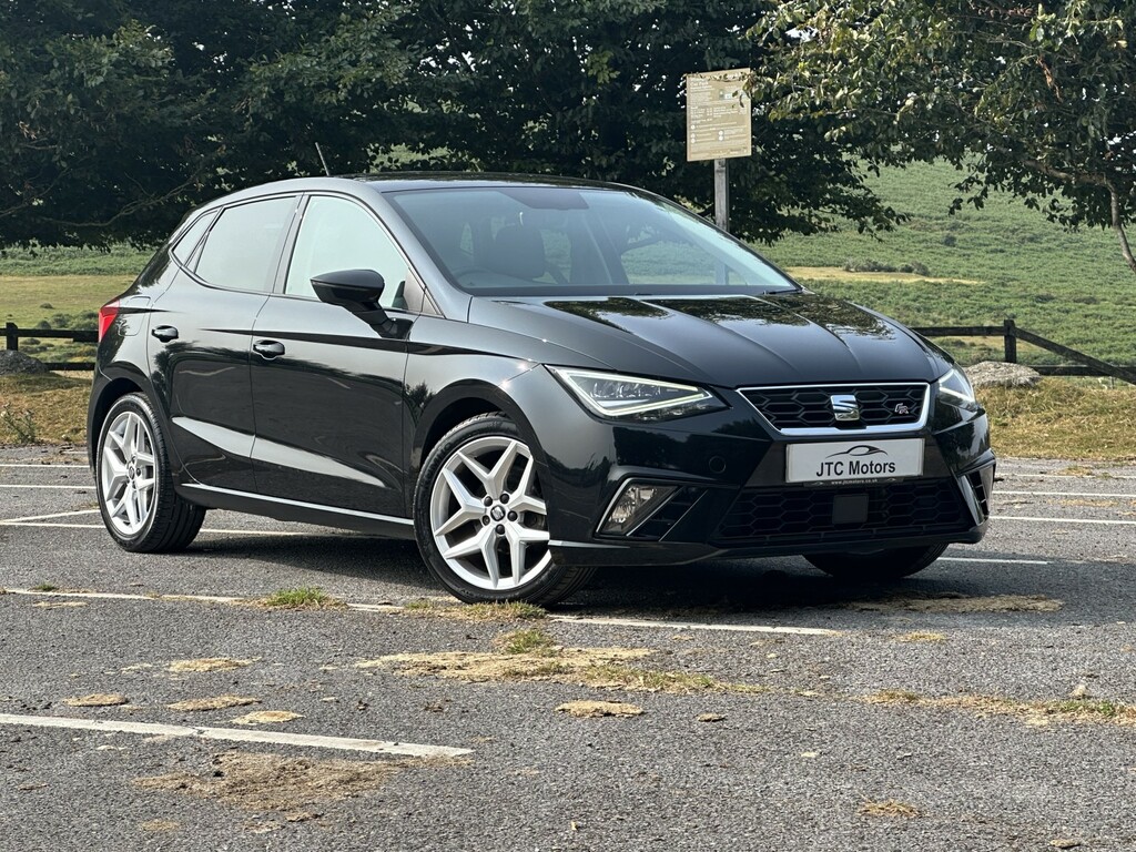 Seat Ibiza Hatchback 1.0 Tsi 95 Fr Ez 5Dr, Black Black