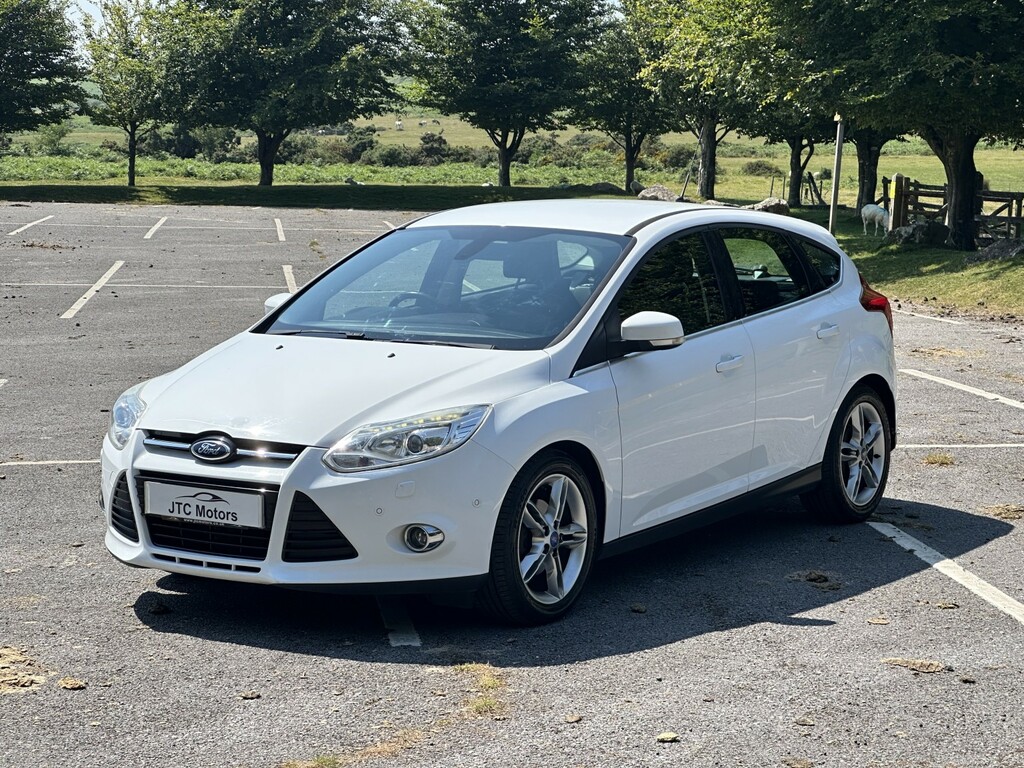 Ford Focus 1.6 Tdci 115 Titanium X Navigator Man, White #2