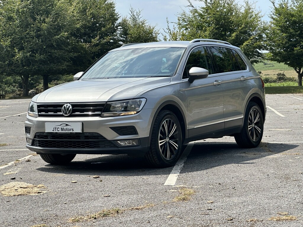 Volkswagen Tiguan Suv 2.0 Tdi 150 Se Nav Man, Silver E CE67MYO Silver #2