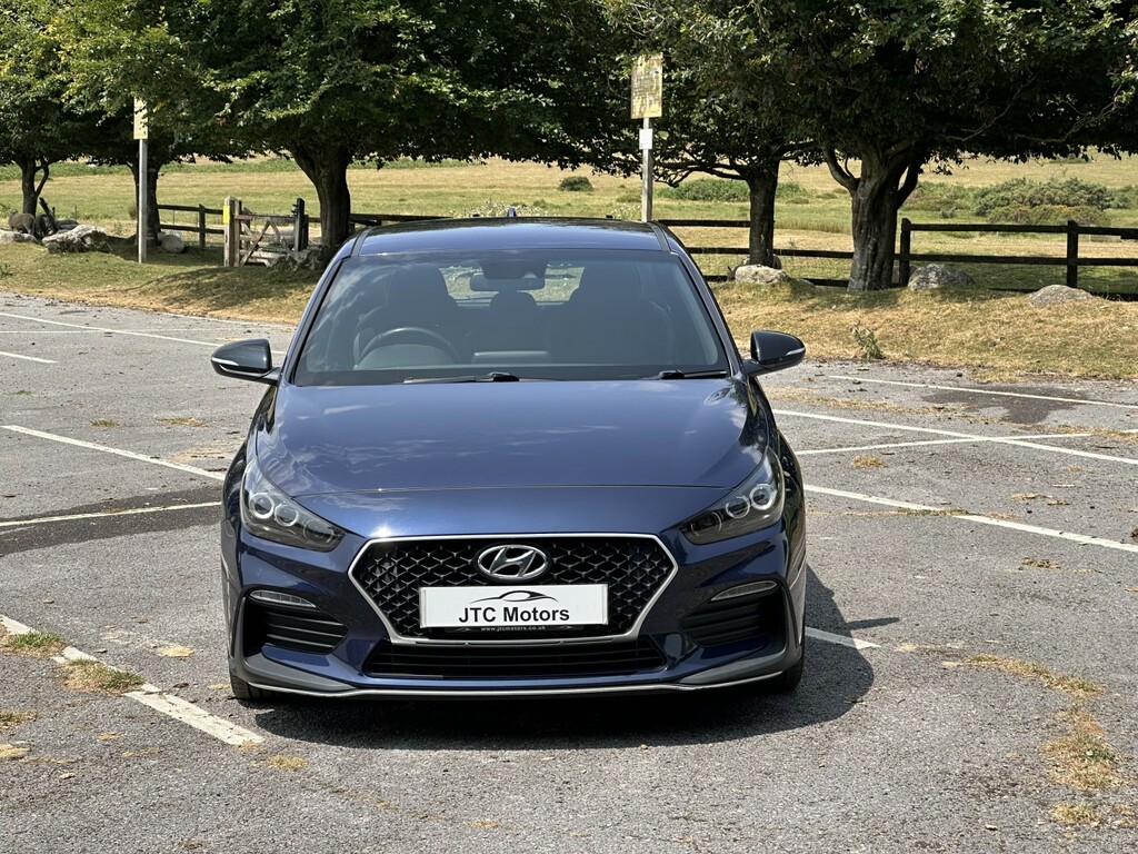 Hyundai I30 Hatchback 1.4T Gdi N Line Nav Man, Blue, Pe WG19TFV Blue #6