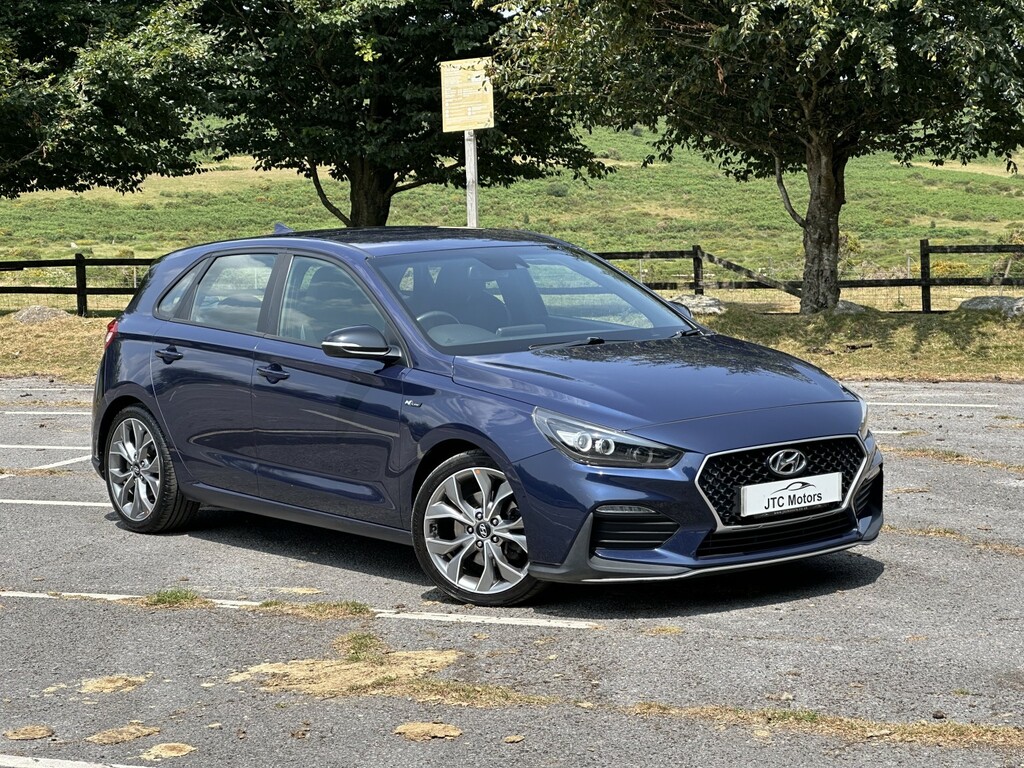 Hyundai I30 Hatchback 1.4T Gdi N Line Nav Man, Blue, Pe WG19TFV Blue #5