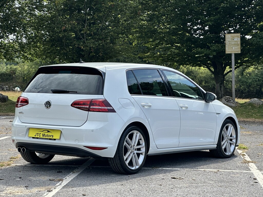 Volkswagen Golf Hatchback 2.0 Tdi Gtd Nav, White, Diese GV66ZFZ White #3