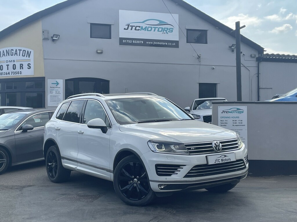 Volkswagen Touareg Suv 3.0 V6 Tdi Bluemotion Tech 262 R-line Tip White