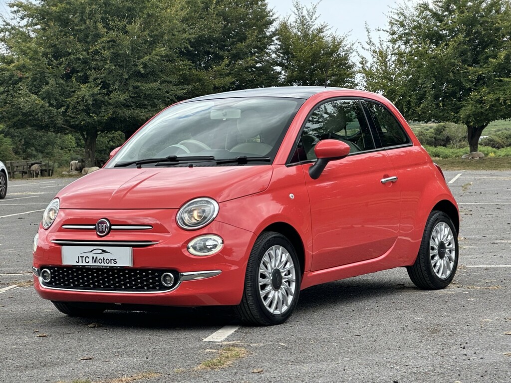 Fiat 500 Hatchback 1.2 Lounge Man, Pink Lovel WL17FJY Pink #2