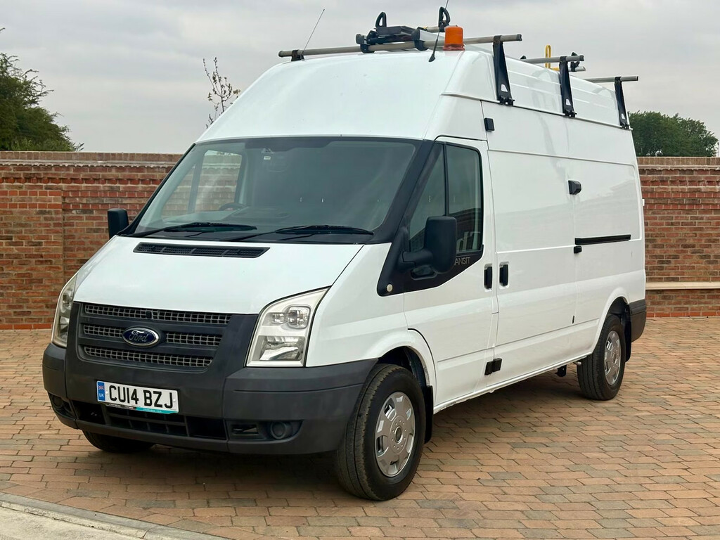 Ford Transit Custom Lwb Luton Low Miles One Owner New Shape Excellen White #3