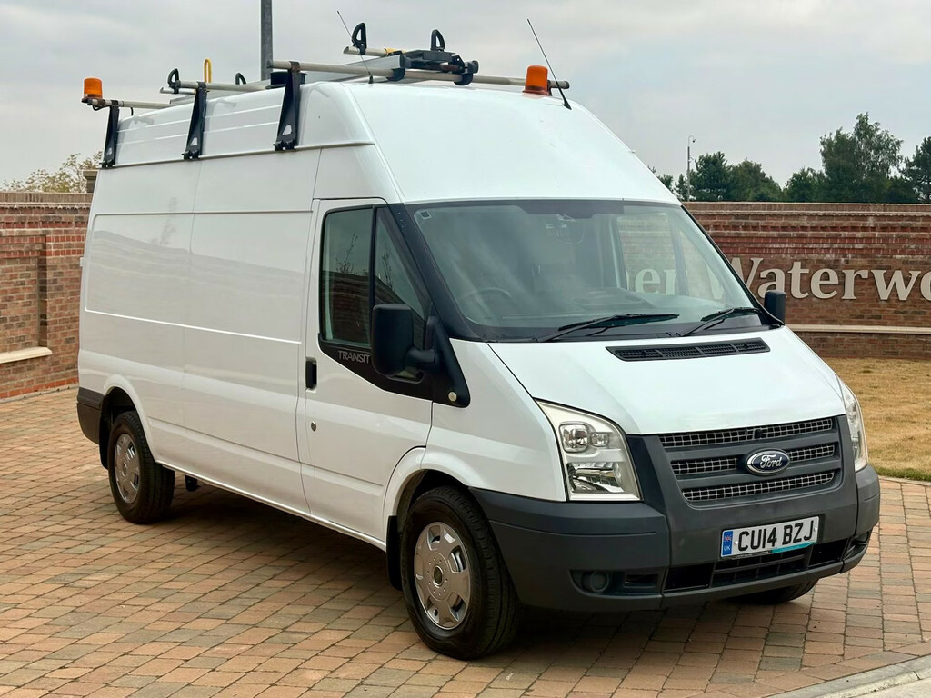 Ford Transit Custom Lwb Luton Low Miles One Owner New Shape Excellen White #2