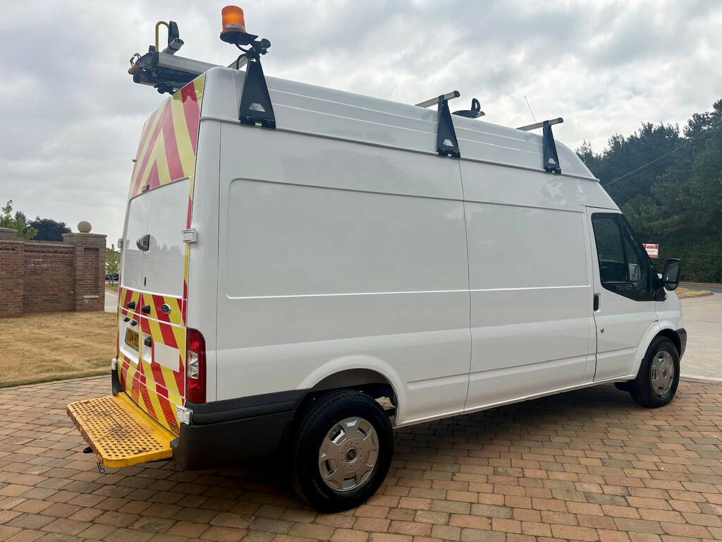 Ford Transit Custom Lwb Luton Low Miles One Owner New Shape Excellen White #5