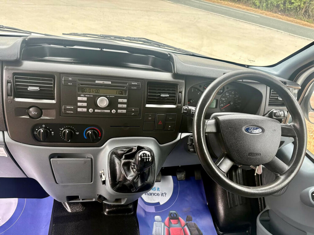 Ford Transit Custom Lwb Luton Low Miles One Owner New Shape Excellen White #11
