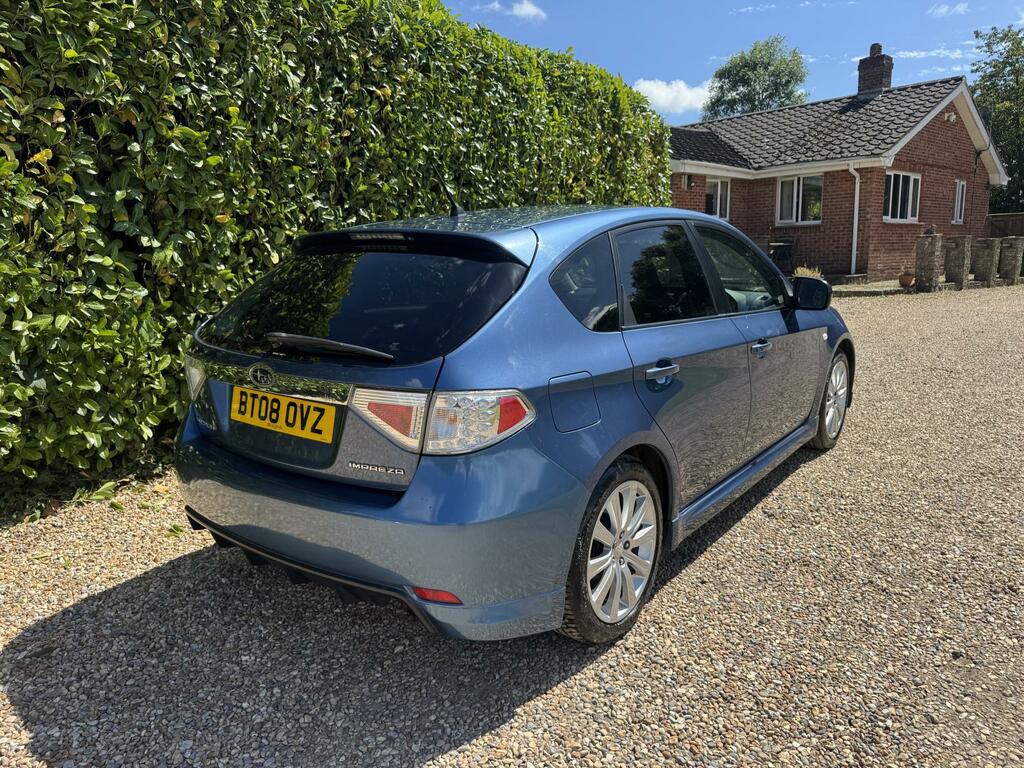 Subaru Impreza Rx Blue #3