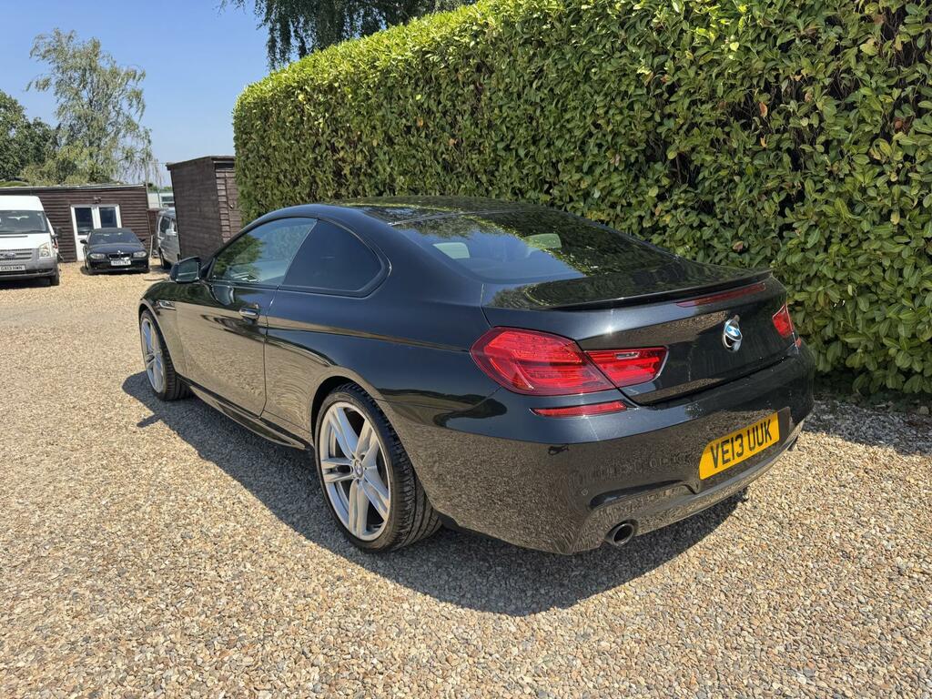 BMW 6 Series Gran Coupe 3.0 640D M Sport Coupe Euro 5 Ss Black #4