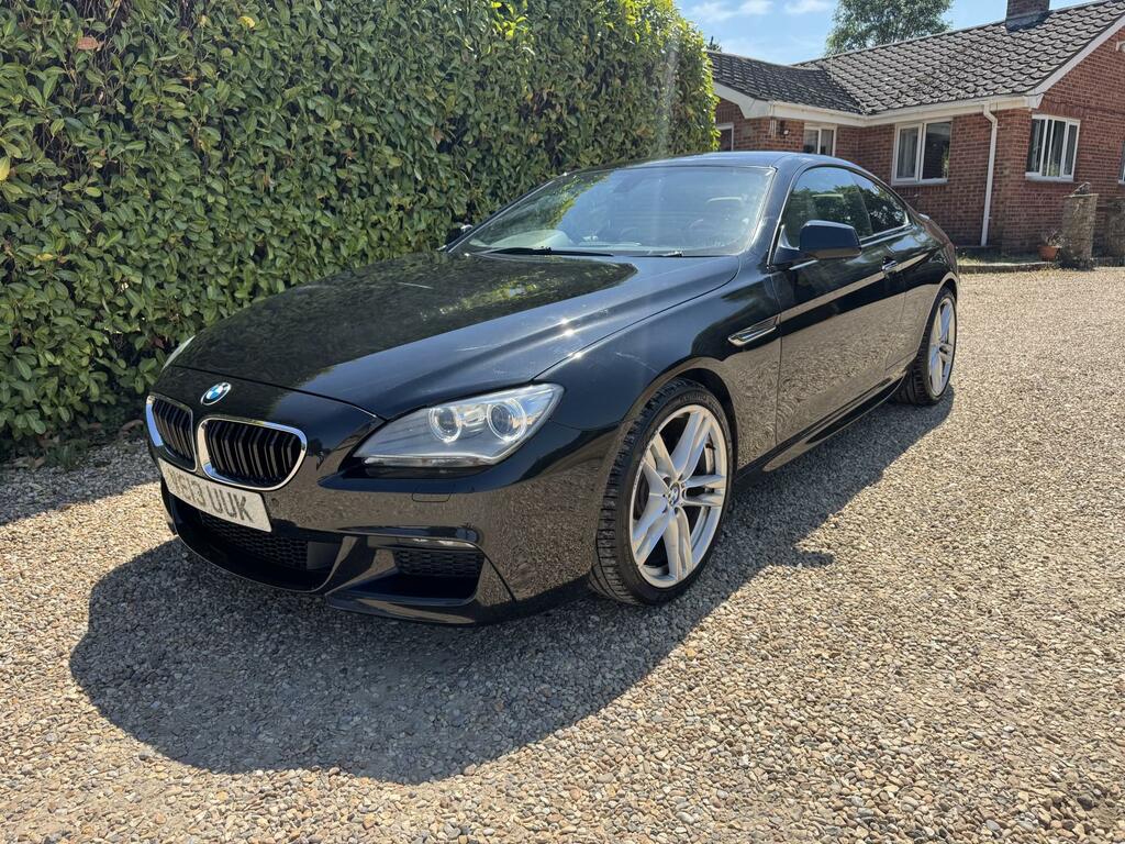 BMW 6 Series Gran Coupe 3.0 640D M Sport Coupe Euro 5 Ss Black #6