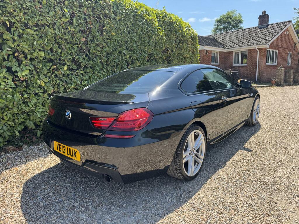 BMW 6 Series Gran Coupe 3.0 640D M Sport Coupe Euro 5 Ss Black #2