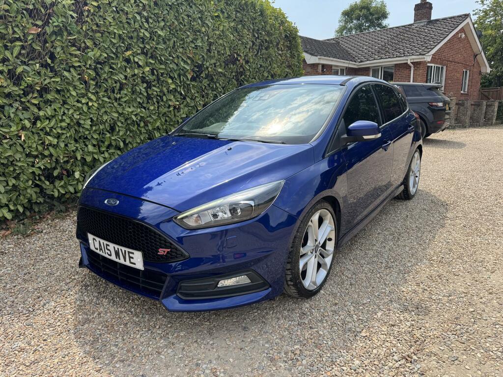 Ford Focus St-3 Blue #4