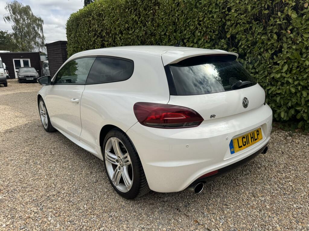 Volkswagen Scirocco R White #2