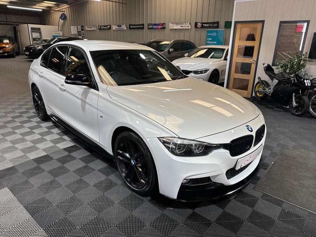 BMW 3 Series Saloon 2.0 320D M Sport Shadow Edition Euro 6 ED06BAZ White #6
