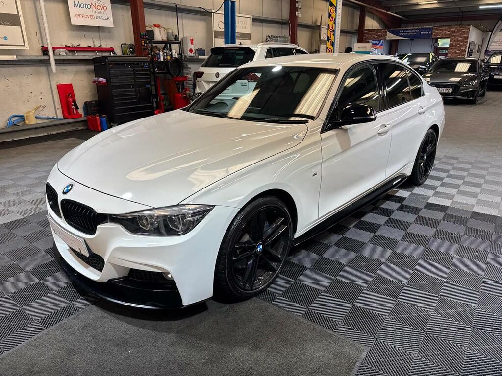 BMW 3 Series Saloon 2.0 320D M Sport Shadow Edition Euro 6 ED06BAZ White #3