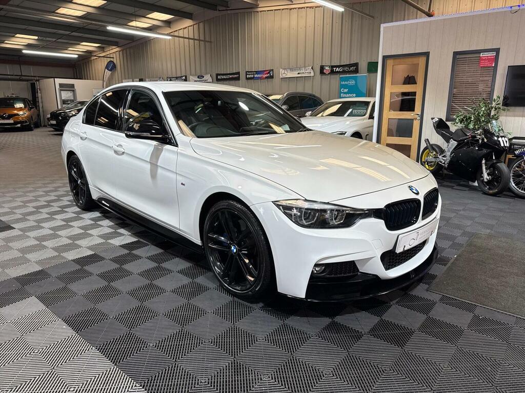 BMW 3 Series Saloon 2.0 320D M Sport Shadow Edition Euro 6 ED06BAZ White #5