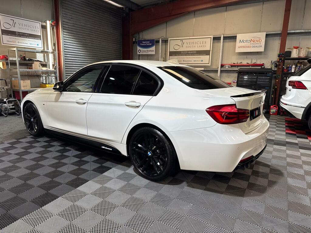 BMW 3 Series Saloon 2.0 320D M Sport Shadow Edition Euro 6 ED06BAZ White #2