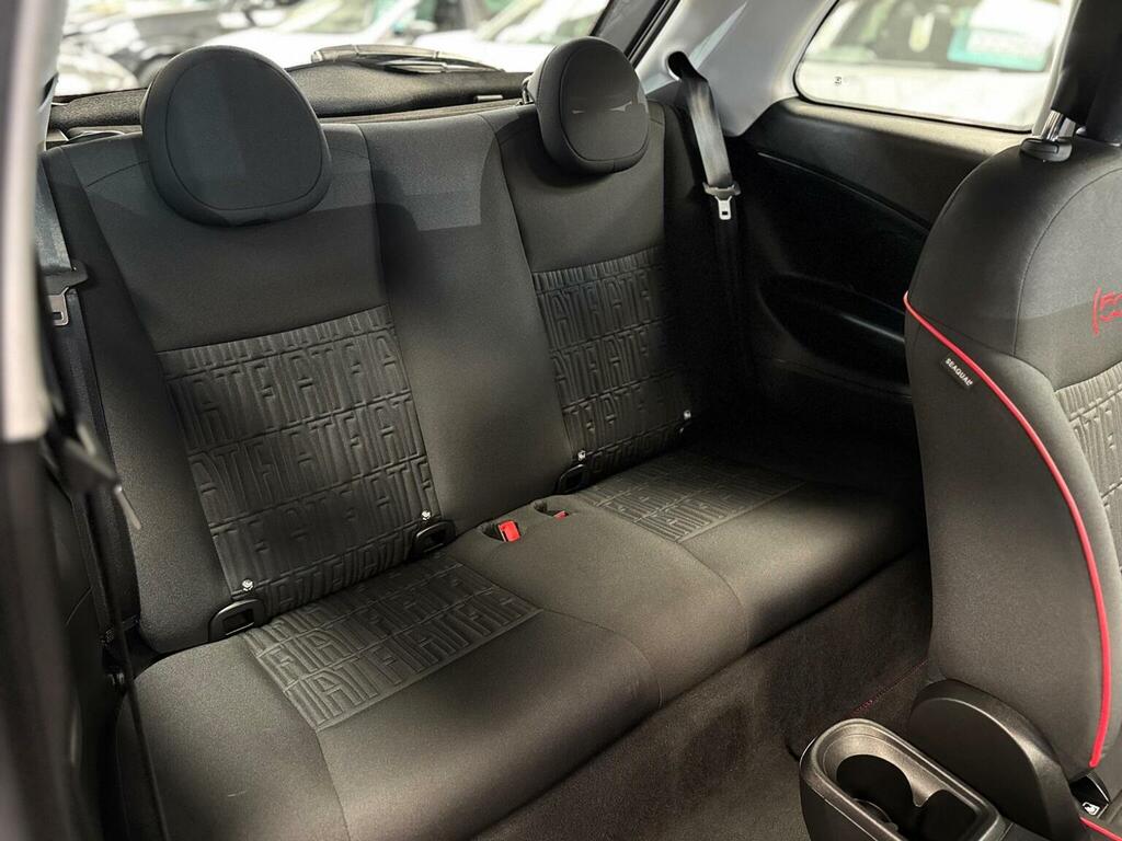 Fiat 500E Red Sat Black #10