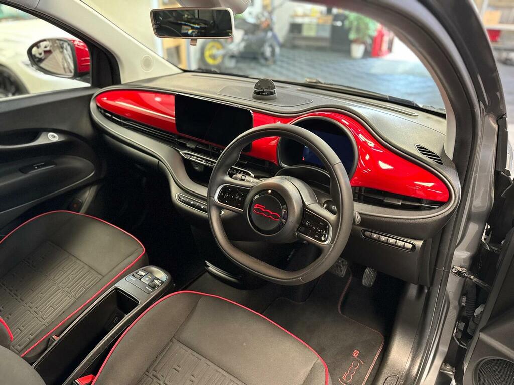 Fiat 500E Hatchback 42Kwh Red 202222 Grey #4