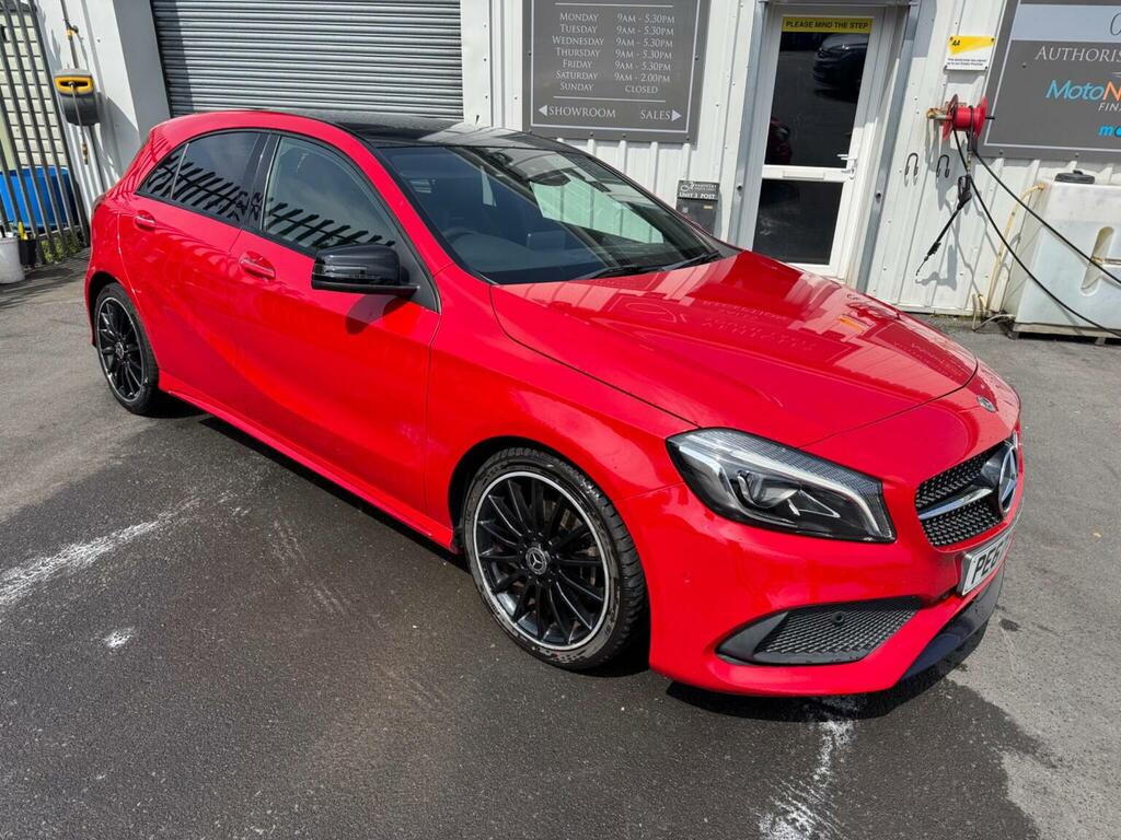 Mercedes-Benz A Class 1.6 A180 Amg Line Premium Plus 7G-dct Euro 6 S Red