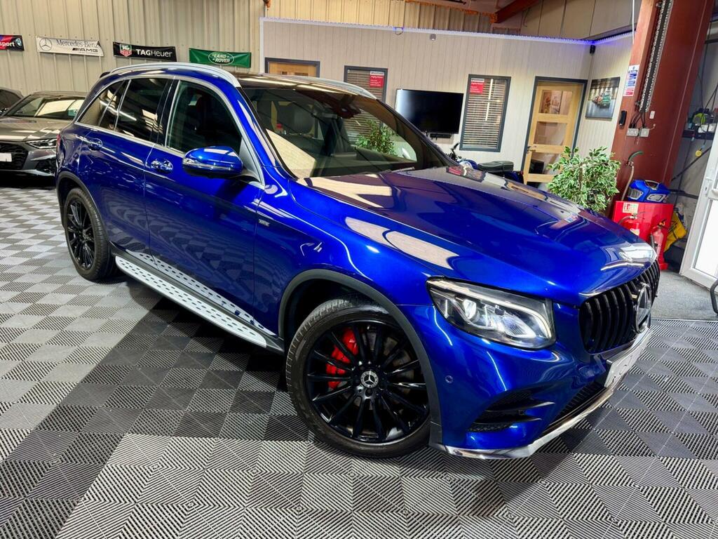 Mercedes-Benz GLC Class Suv 3.0 Glc350d V6 Amg Line Premium G-tronic 4Ma Blue