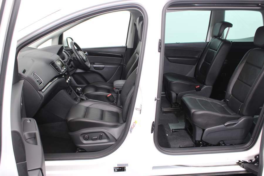 Seat Alhambra 2.0 Tdi Ecomotive Se Lux 4 White #5