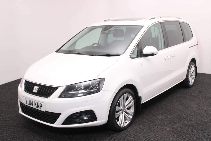 Seat Alhambra 2.0 Tdi Ecomotive Se Lux 4 White #2